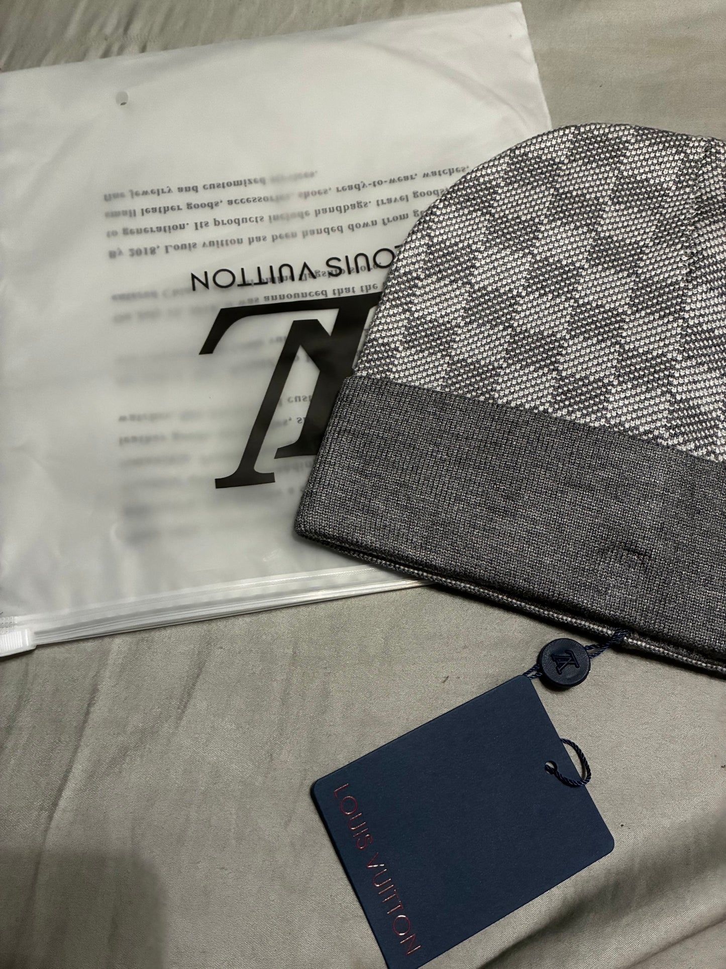 Light grey beanie